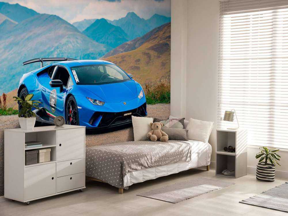 Lamborghini Huracán STO in den Bergen