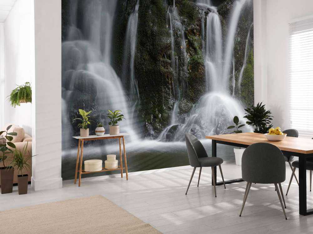 Doppelter Wasserfall