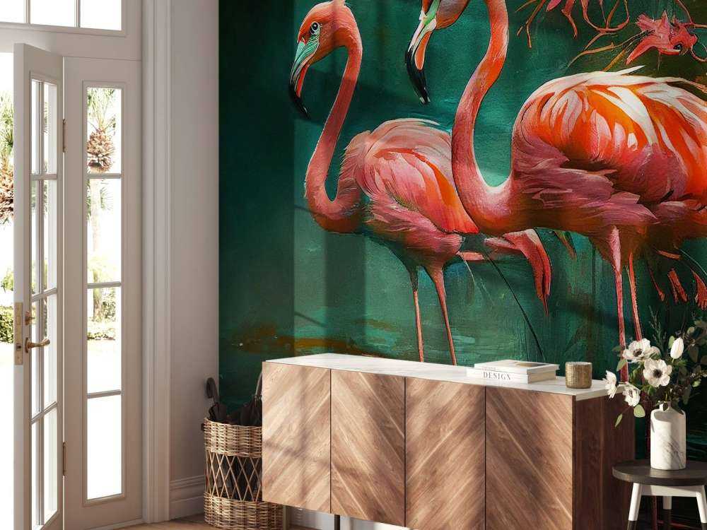 Flamingo Flüsterndes Wasser