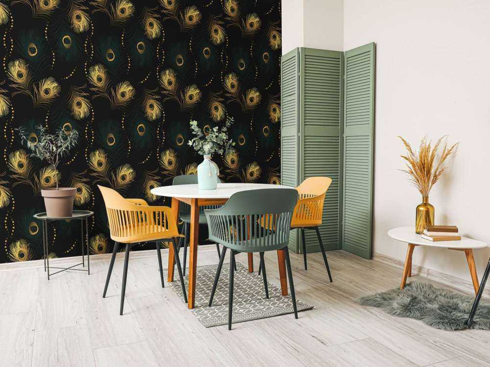 Nächtliche Pfauenpracht