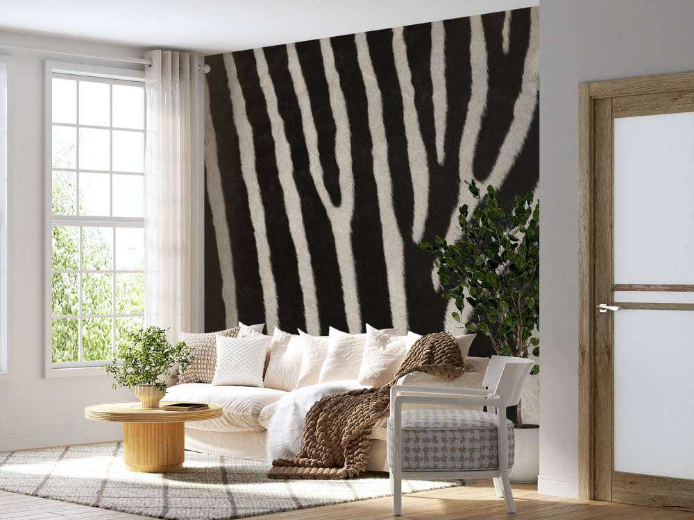 Zebra-Mantel