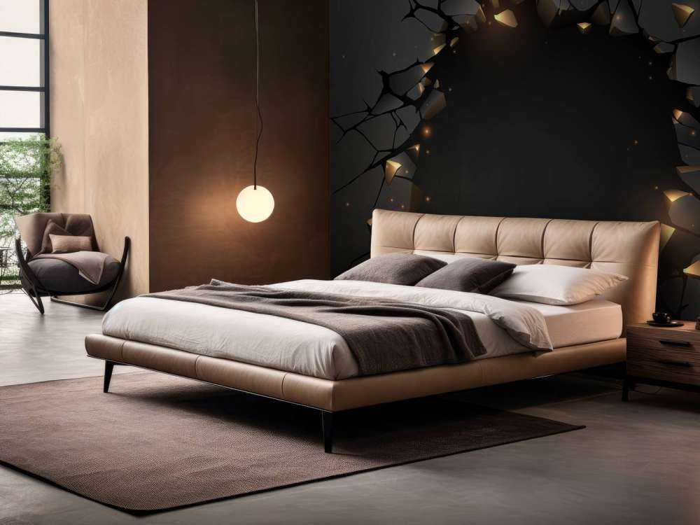 Schwarze Wand mit Loch