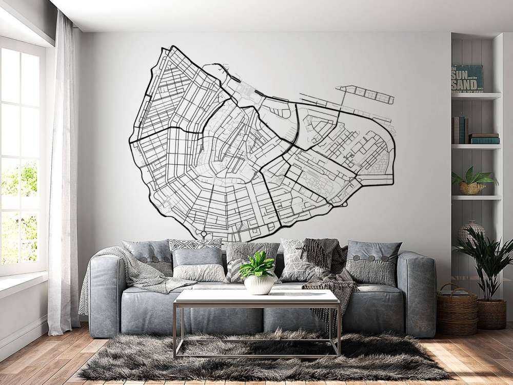 Karte Amsterdam