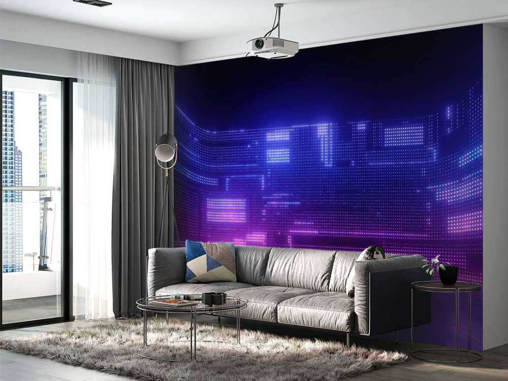 Futuristischer Raum