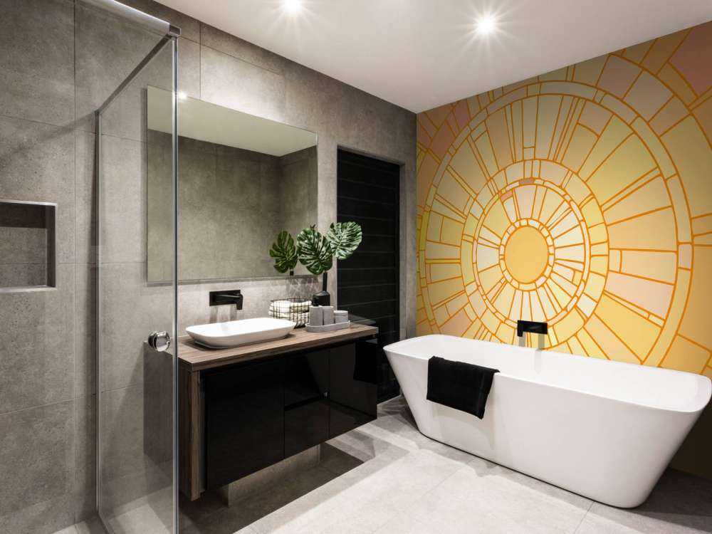 Sonnenstrahlen Mosaik