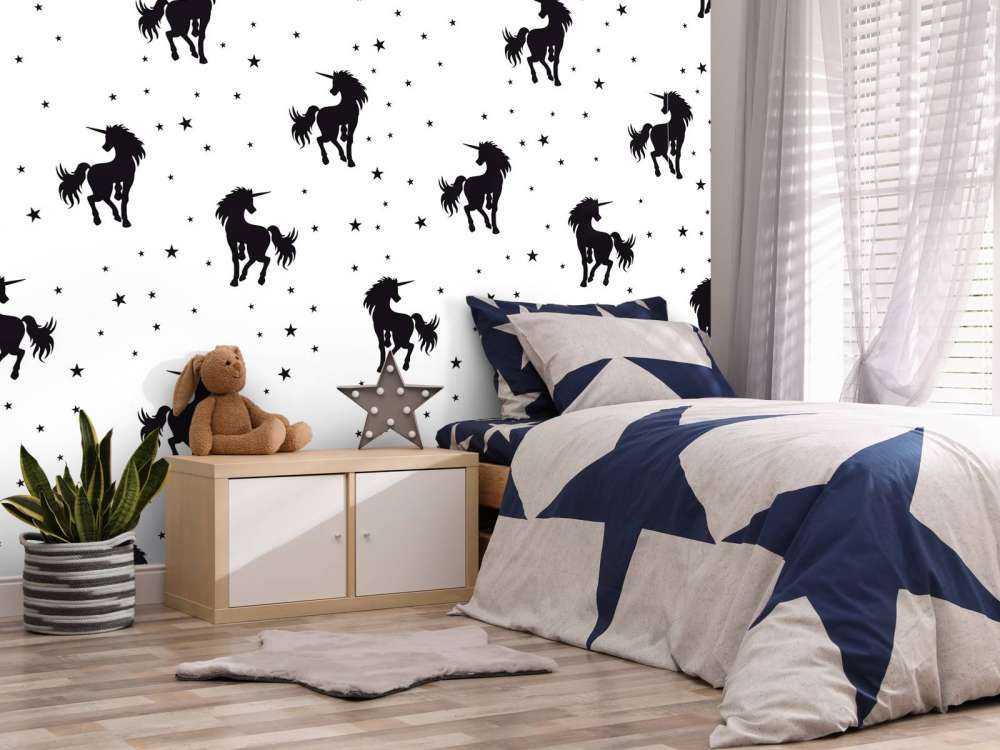 Fröhliche Einhörner