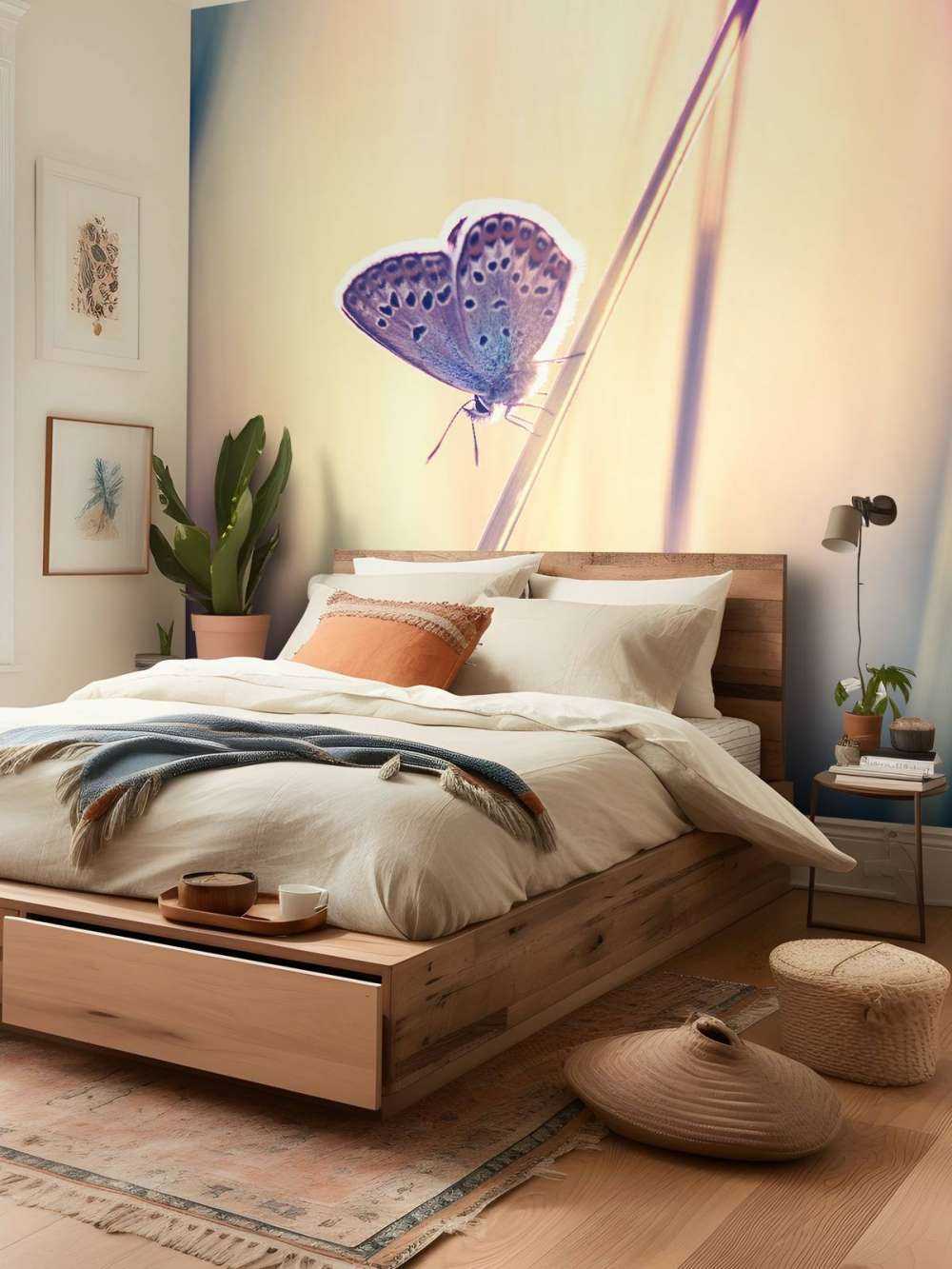 Verträumter Schmetterling