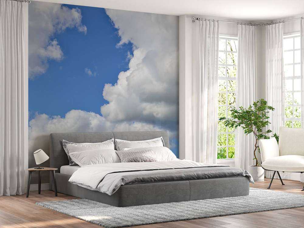 Schöne Wolken am Himmel