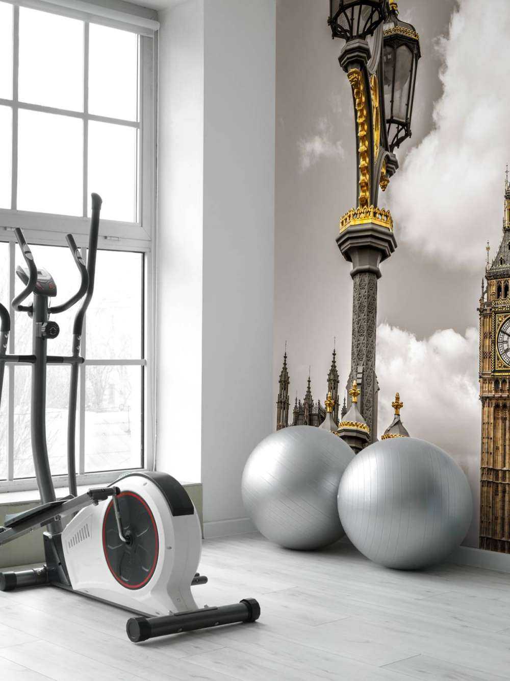 Straßenlaterne am Big Ben