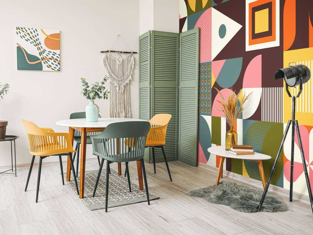 Bunte abstrakte Formen