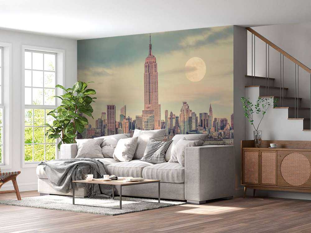 Empire State Building mit Manhattan