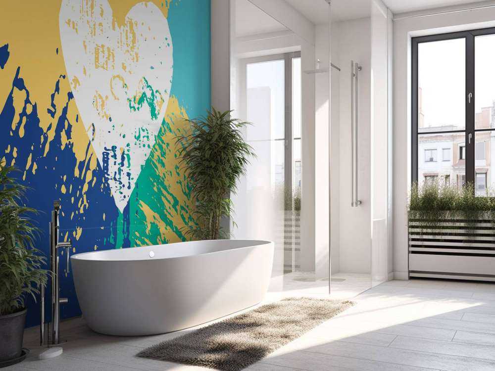 Farbige abstrakte Flächen