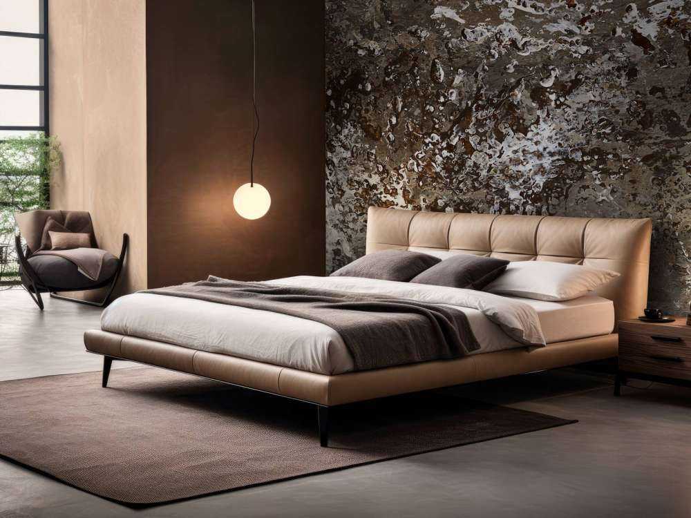 Anthrazitfarben lackierte Struktur