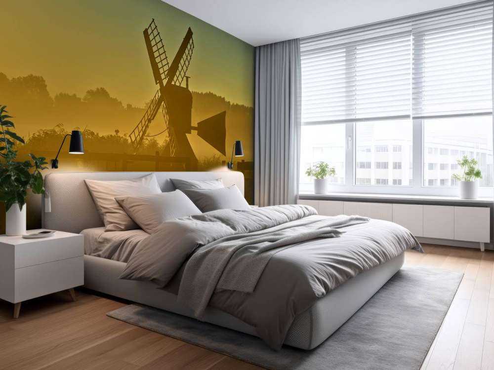 Wiesenmühle bei Sonnenaufgang