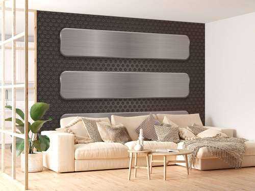 Metallhintergrund mit Platten