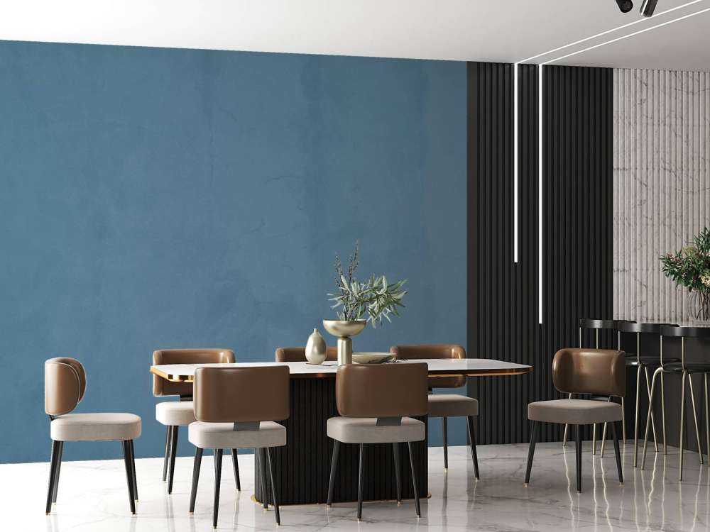 Schieferblauer Beton