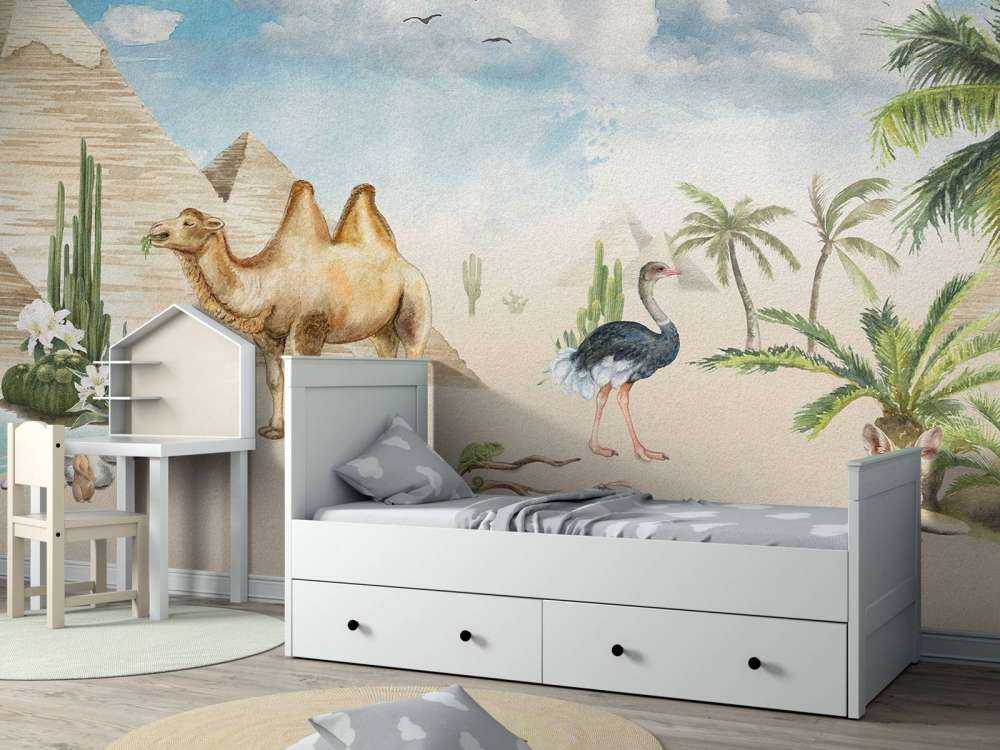 Tiere bei den Pyramiden