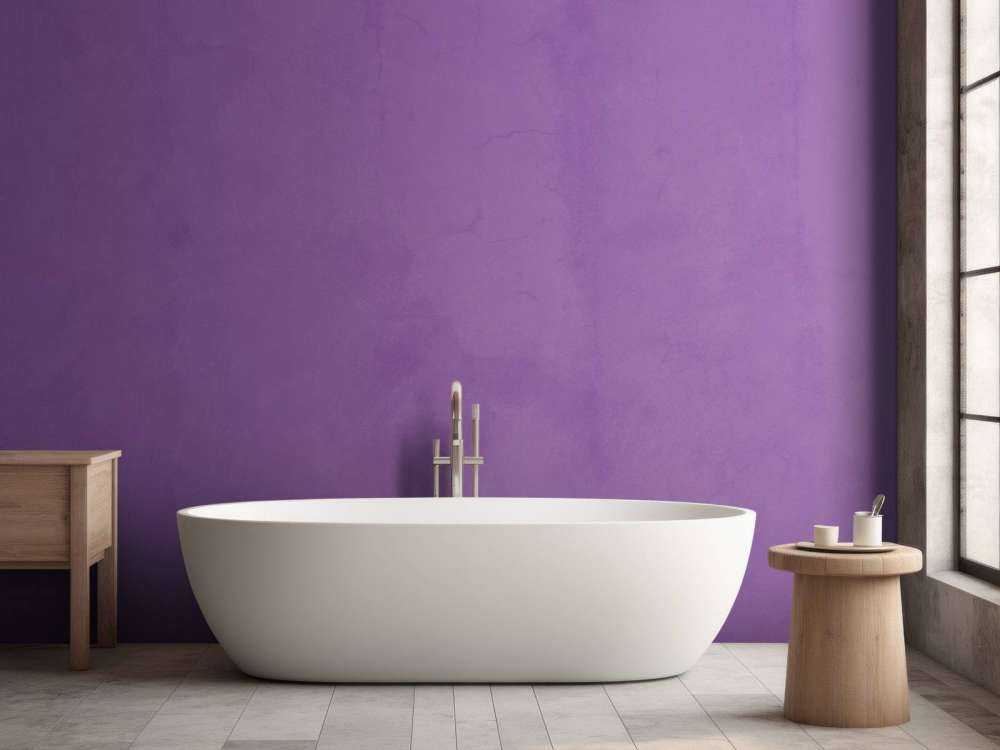 Maximal violetter Beton