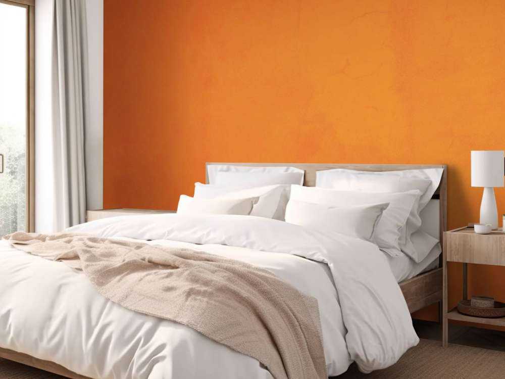 Orange farbe Beton
