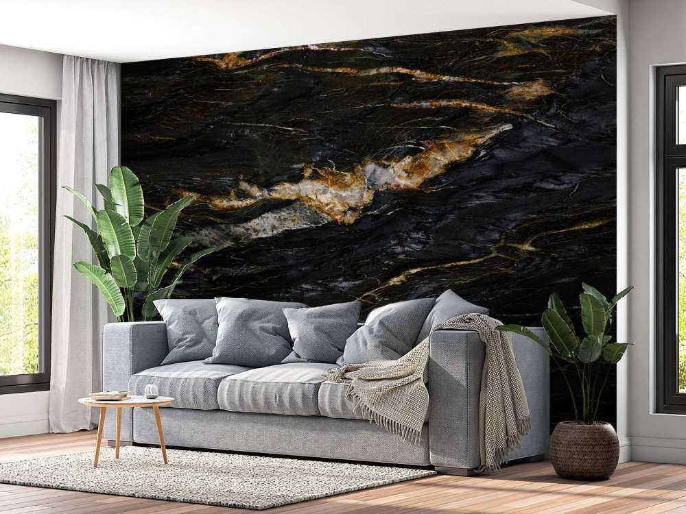 Robuster dunkler Marmor