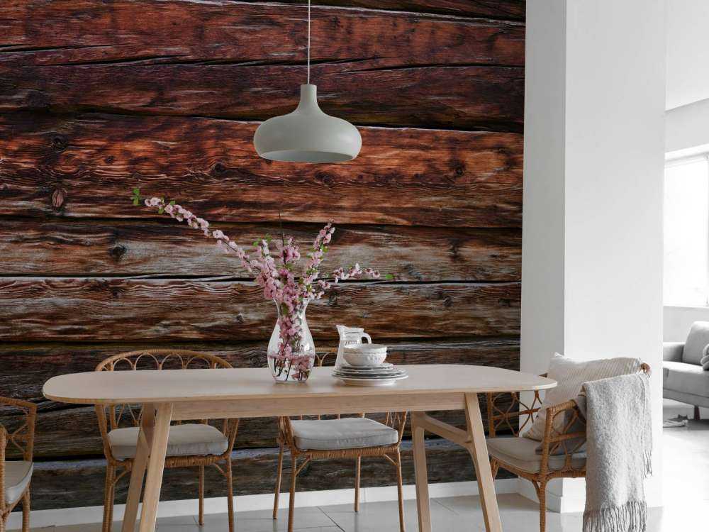 Verfärbtes Holz