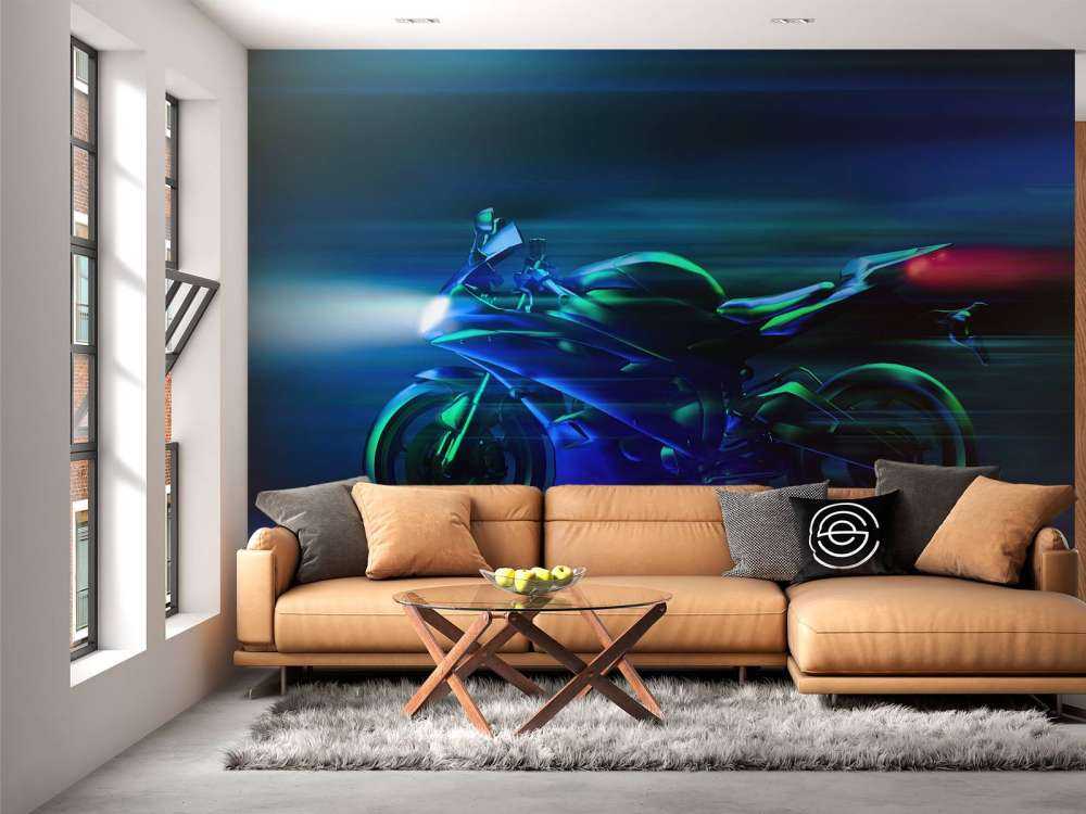 Futuristischer Motor