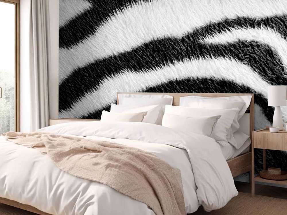 Nahaufnahme Zebrafell