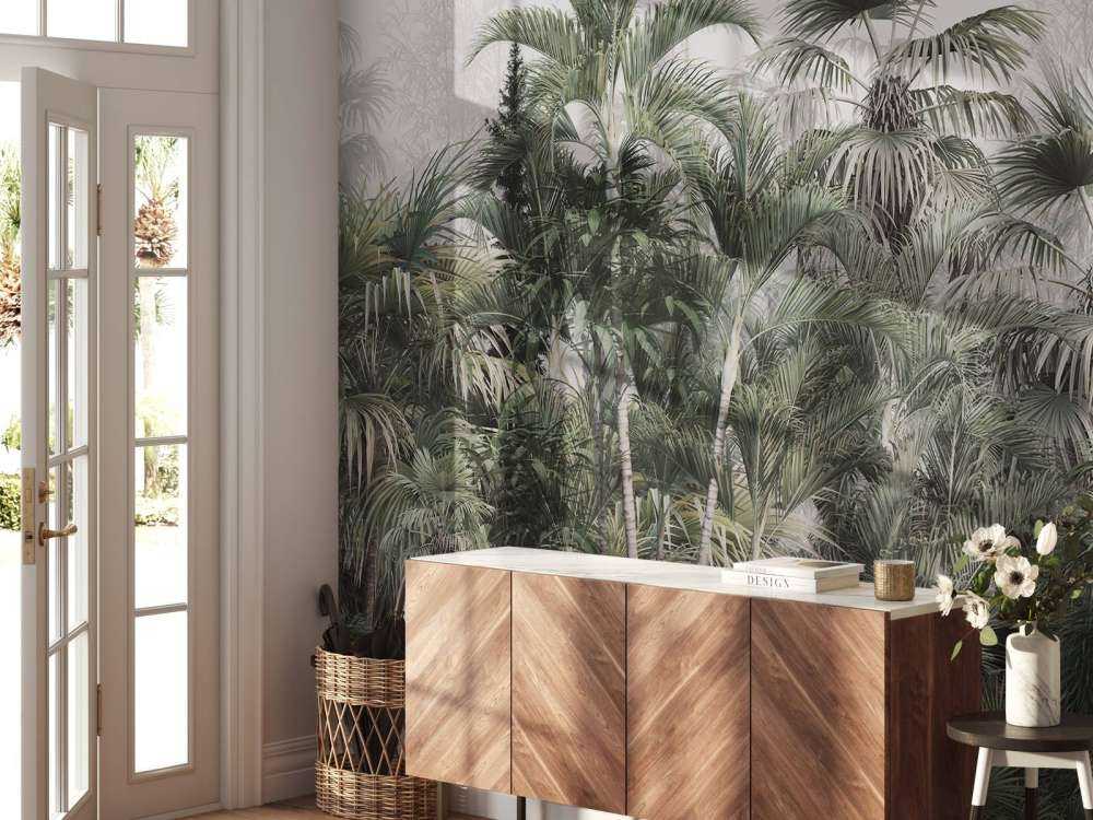 Flüsterndes Grünes Nebelwald