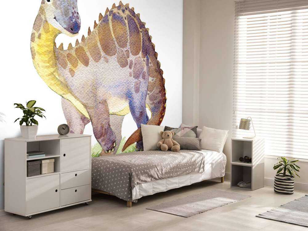 Dinosaurier aus Aquarellfarbe