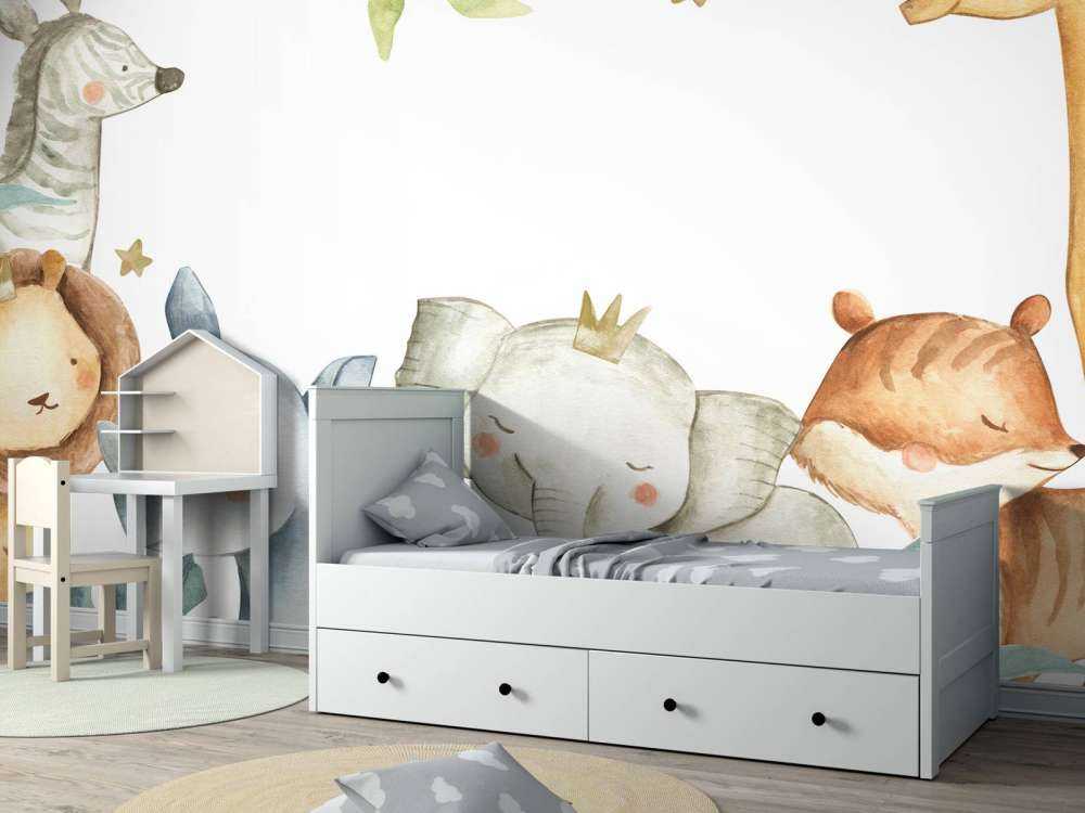 Dschungel Tiere mischen