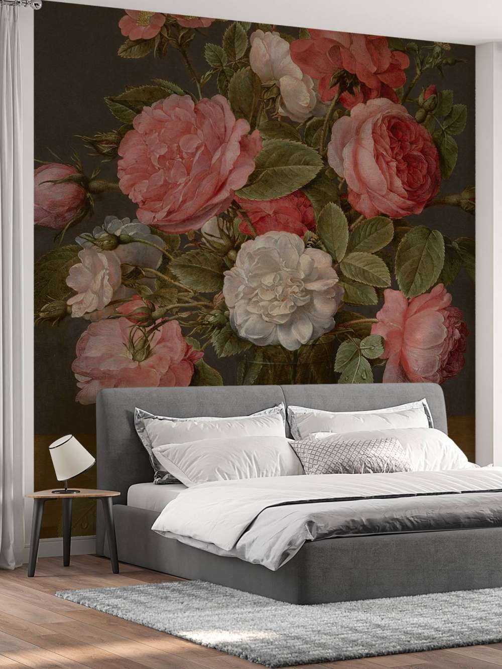 Rosen in einer Glasvase