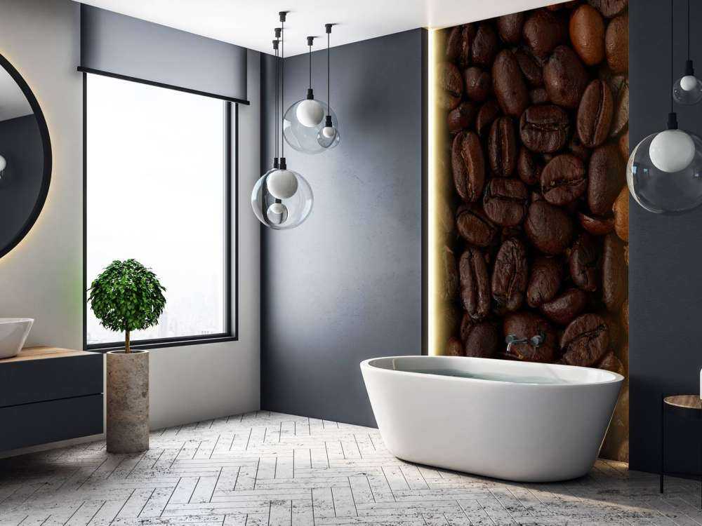 Kaffeebohnen Nahaufnahme
