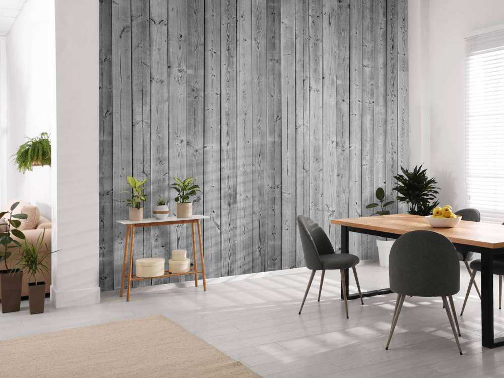 Holzplanken in 3D Optik