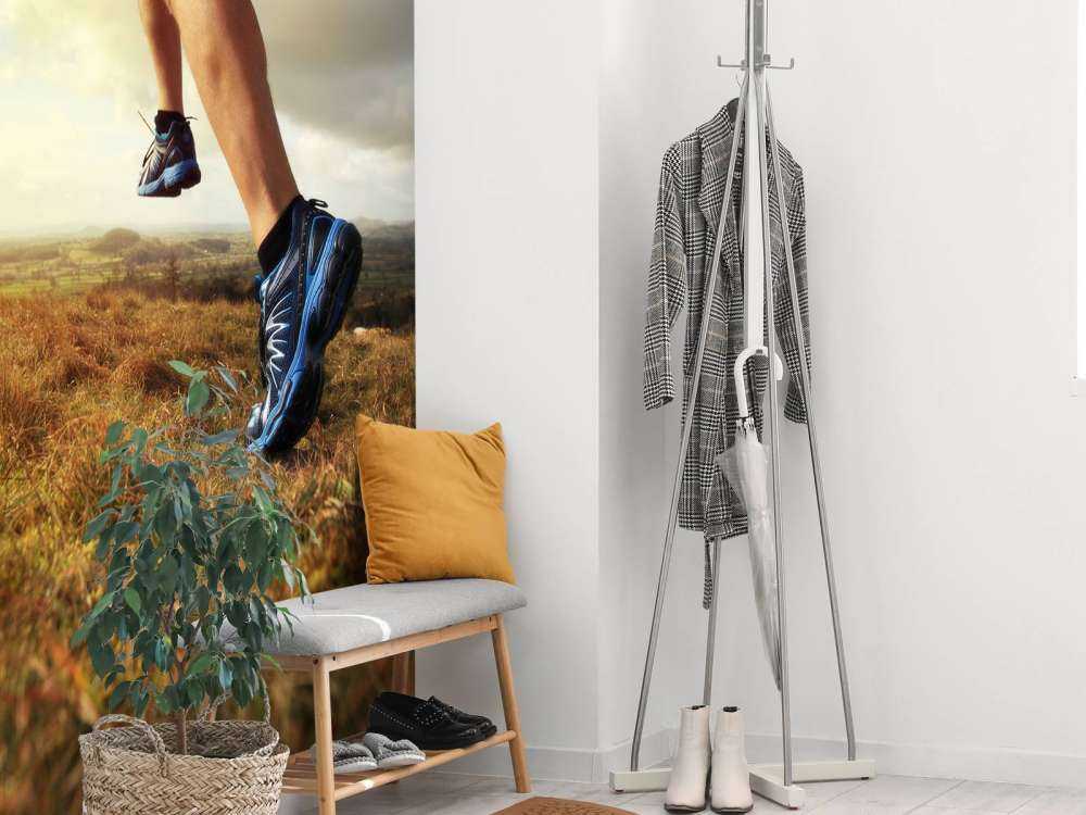 Jogger in Aktion