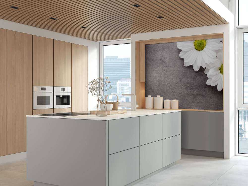 Gänseblümchen und Beton