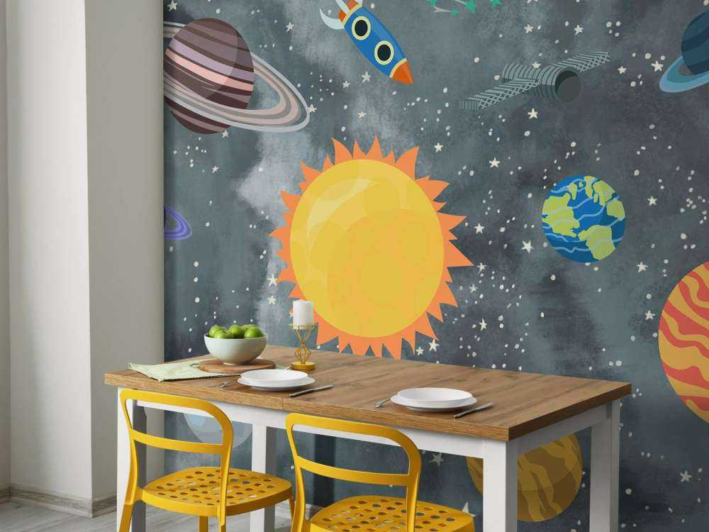 Ufo im Weltraum