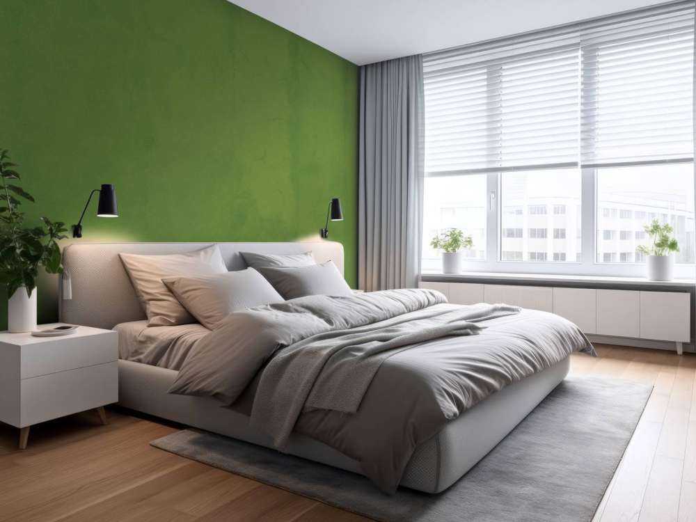 Avocadogrüner Beton