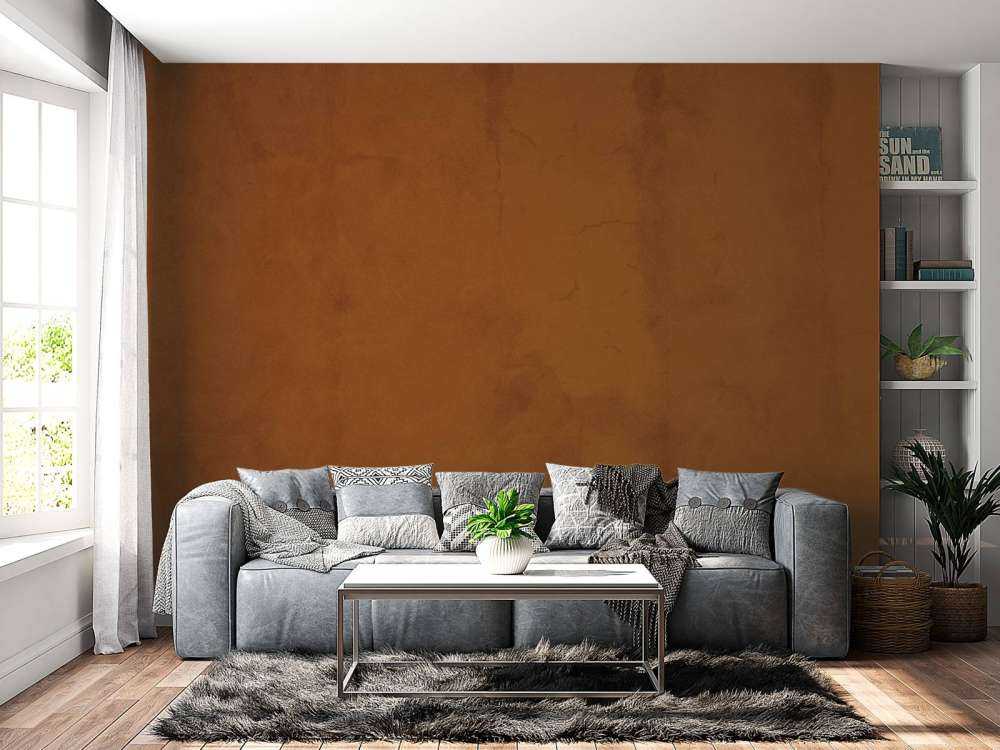 Sepiabrauner Beton