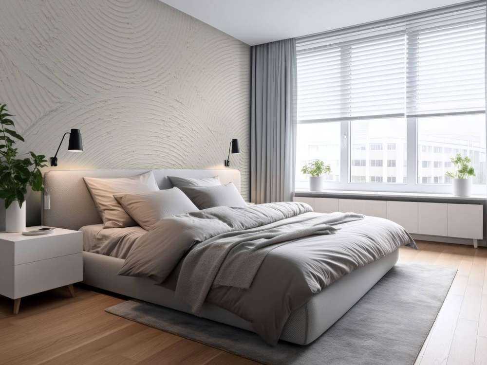 Zen-Kreise in gebrochenem Weiß