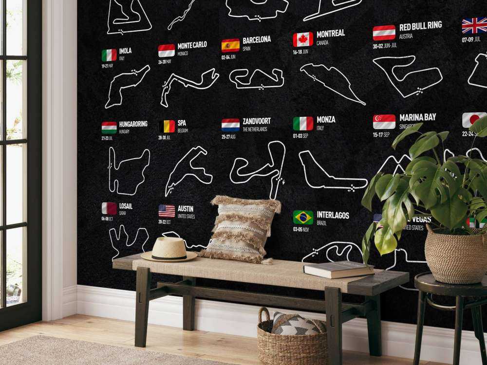 Formel 1 2023 - Datenkarte