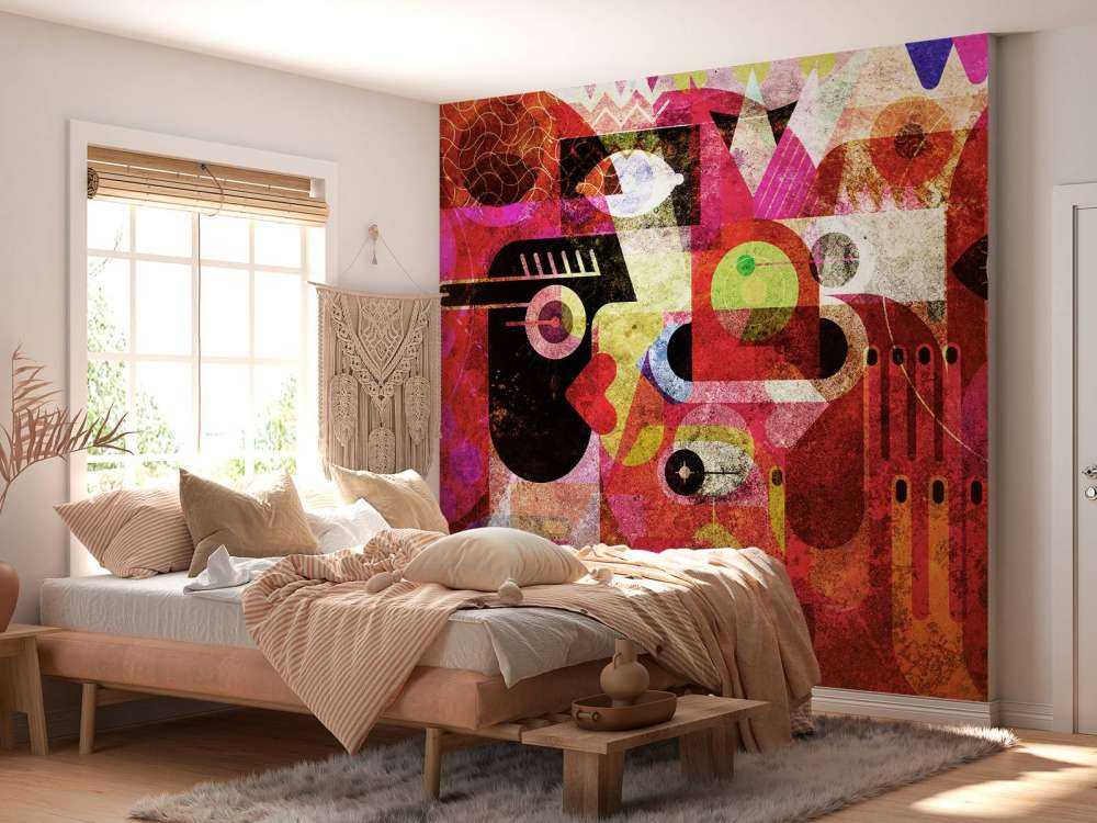 Graffiti-Gesichter