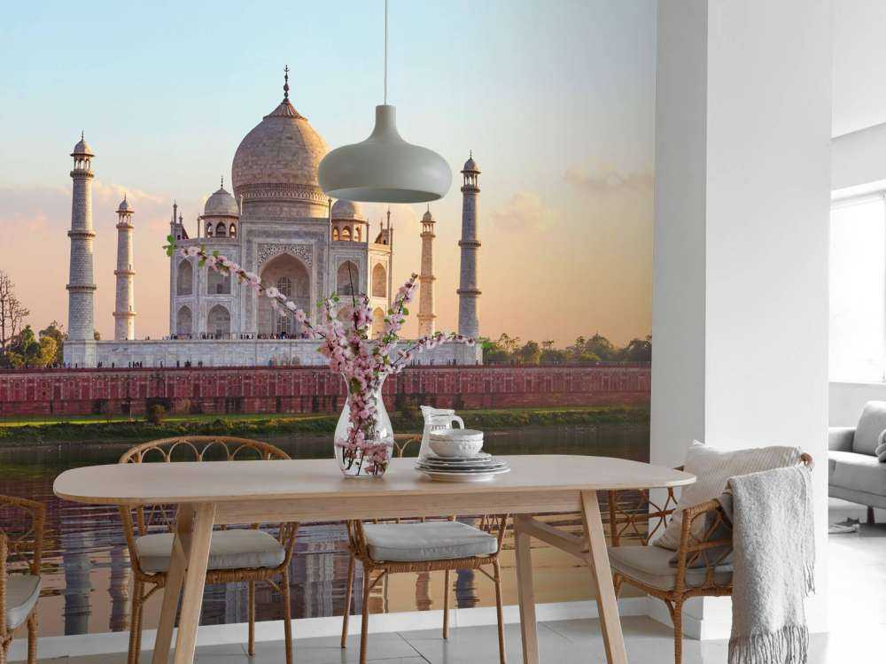 Taj Mahal am Vormittag