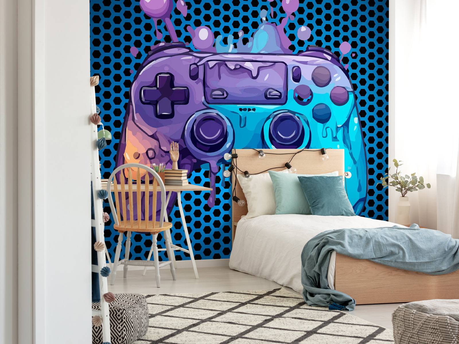 Schmelzender Gamer-Controller