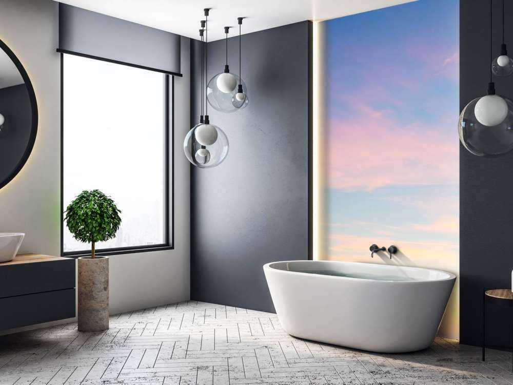 Himmel mit weichen Farben