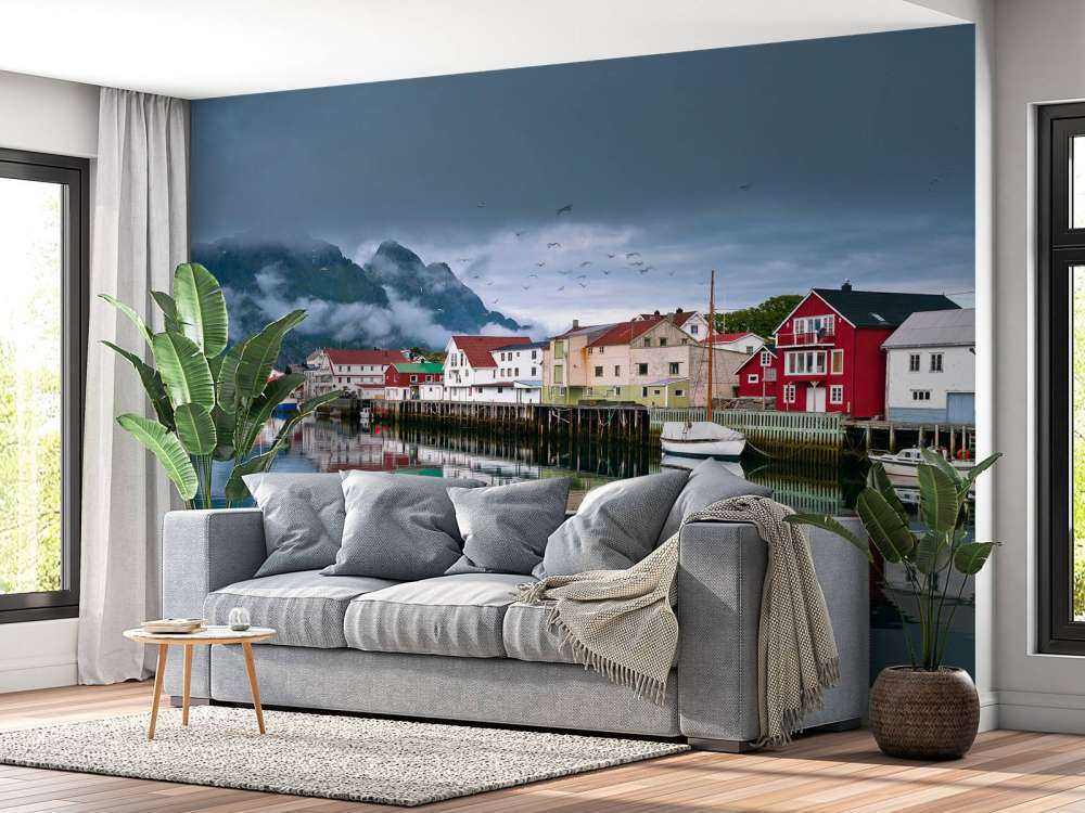 Häuser auf den Lofoten