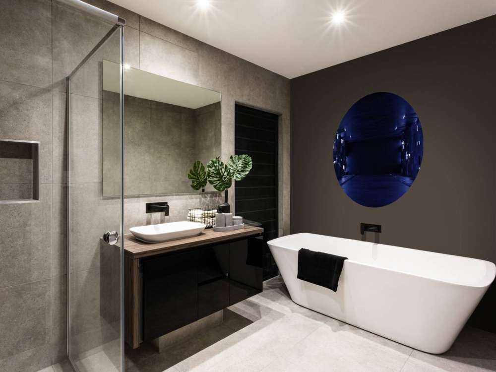 Modernes futuristisches Zimmer