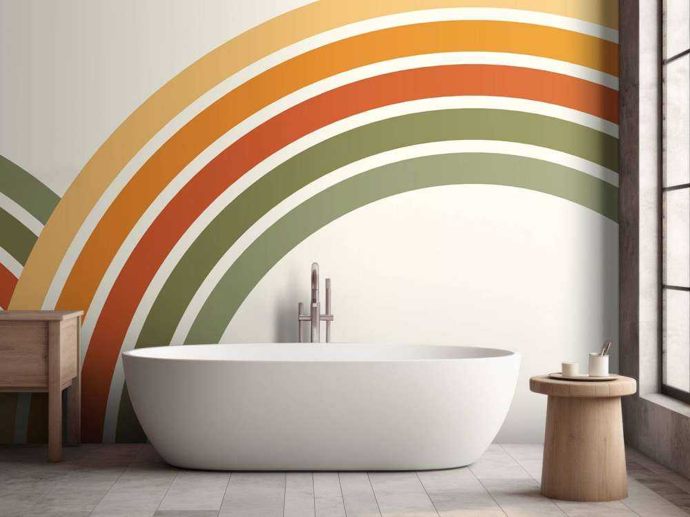 Retro Regenbögen