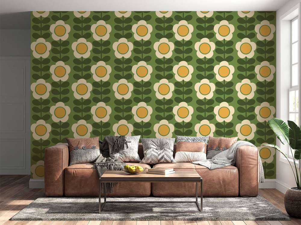 Retro Gänseblümchen