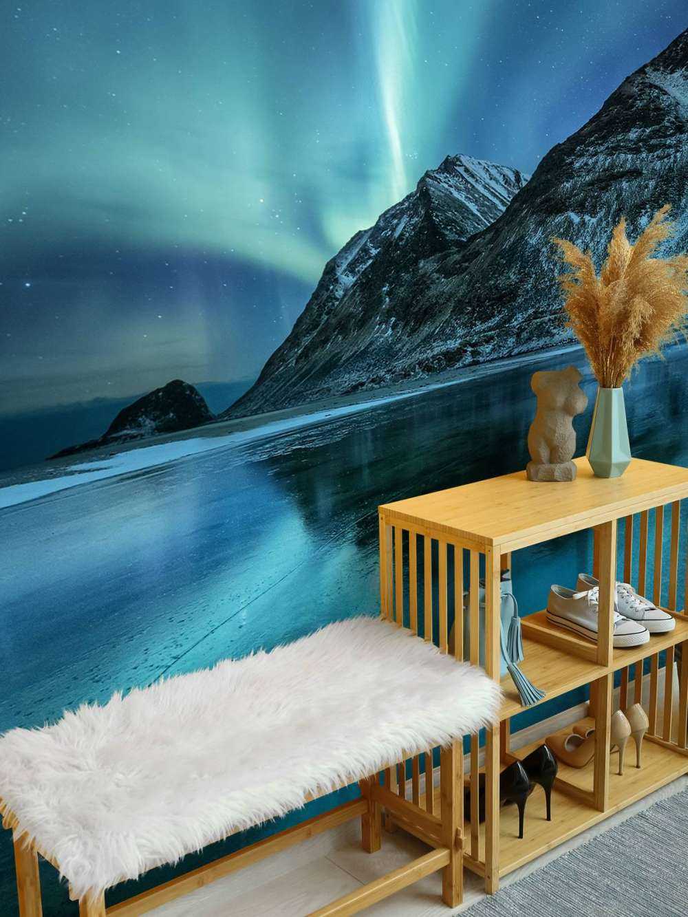 Nordlichter blau