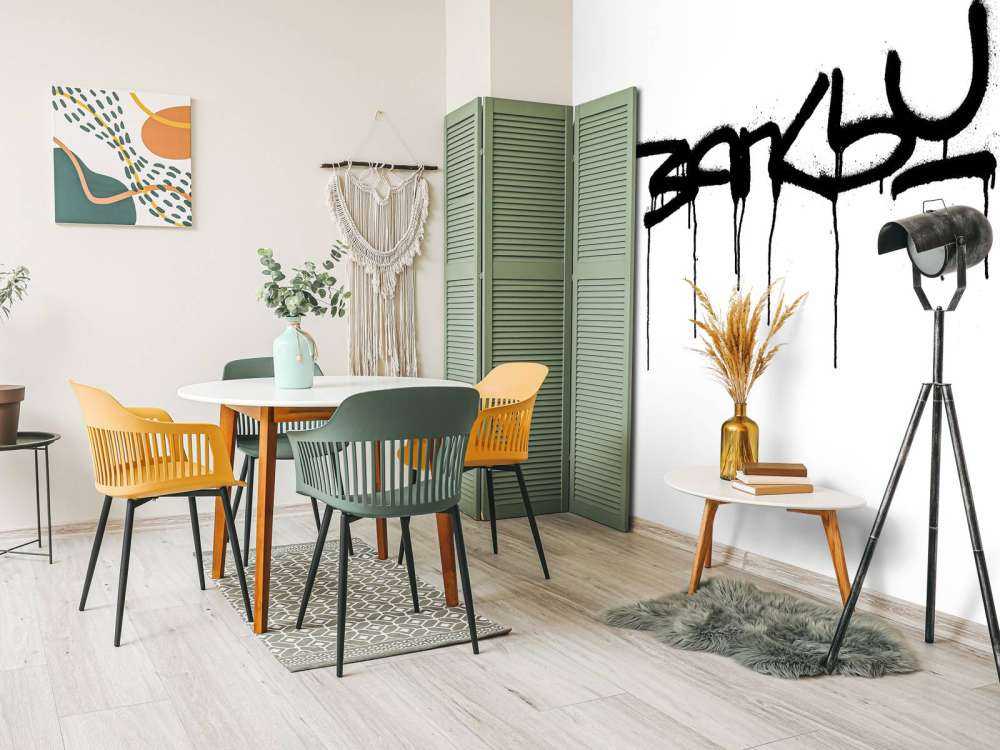 Banksy - Tag, white